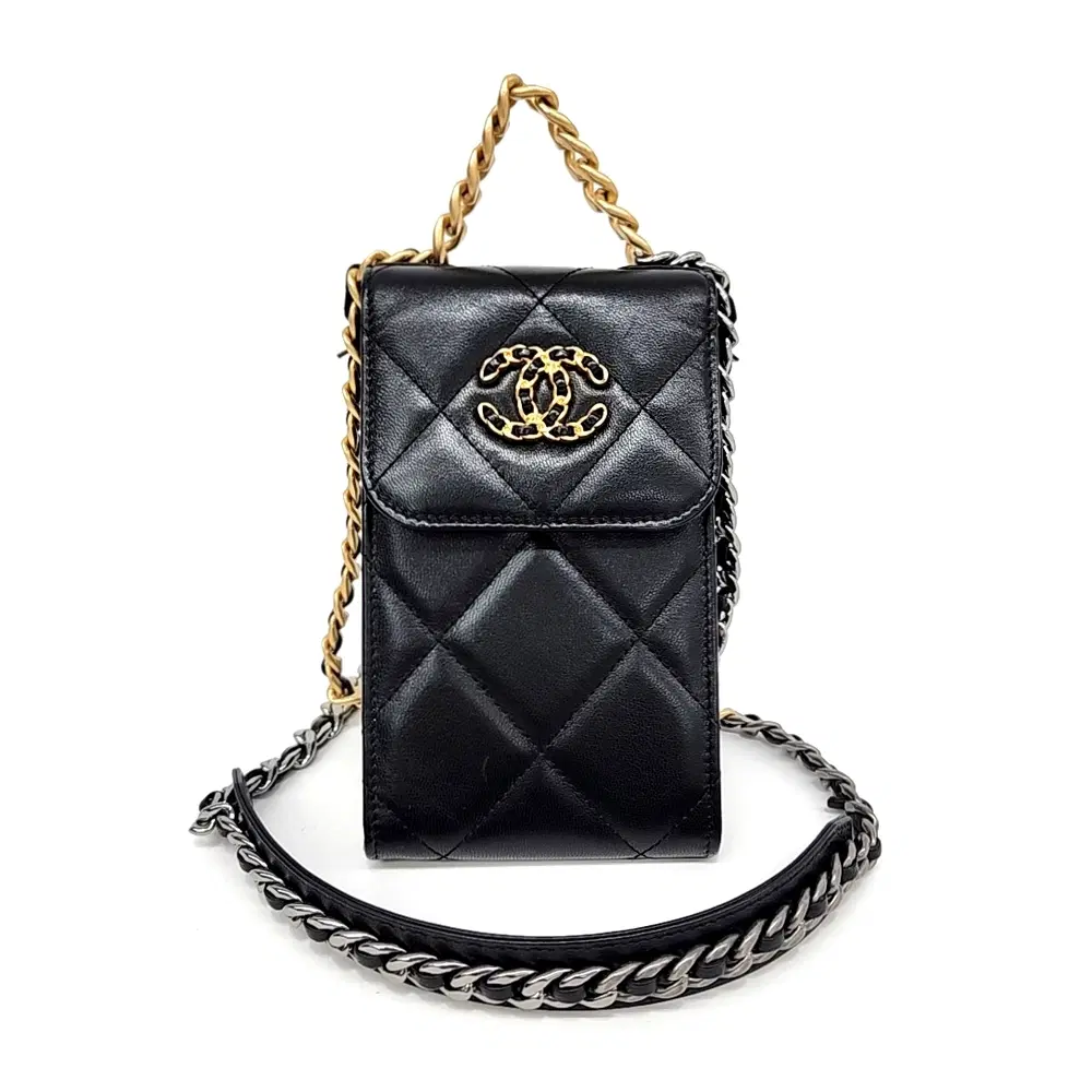 Chanel 19 Chain Phone Holder Mini Bag