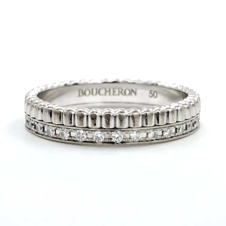 Boucheron Diamond Quattro Radiant Ring-Hover-Image