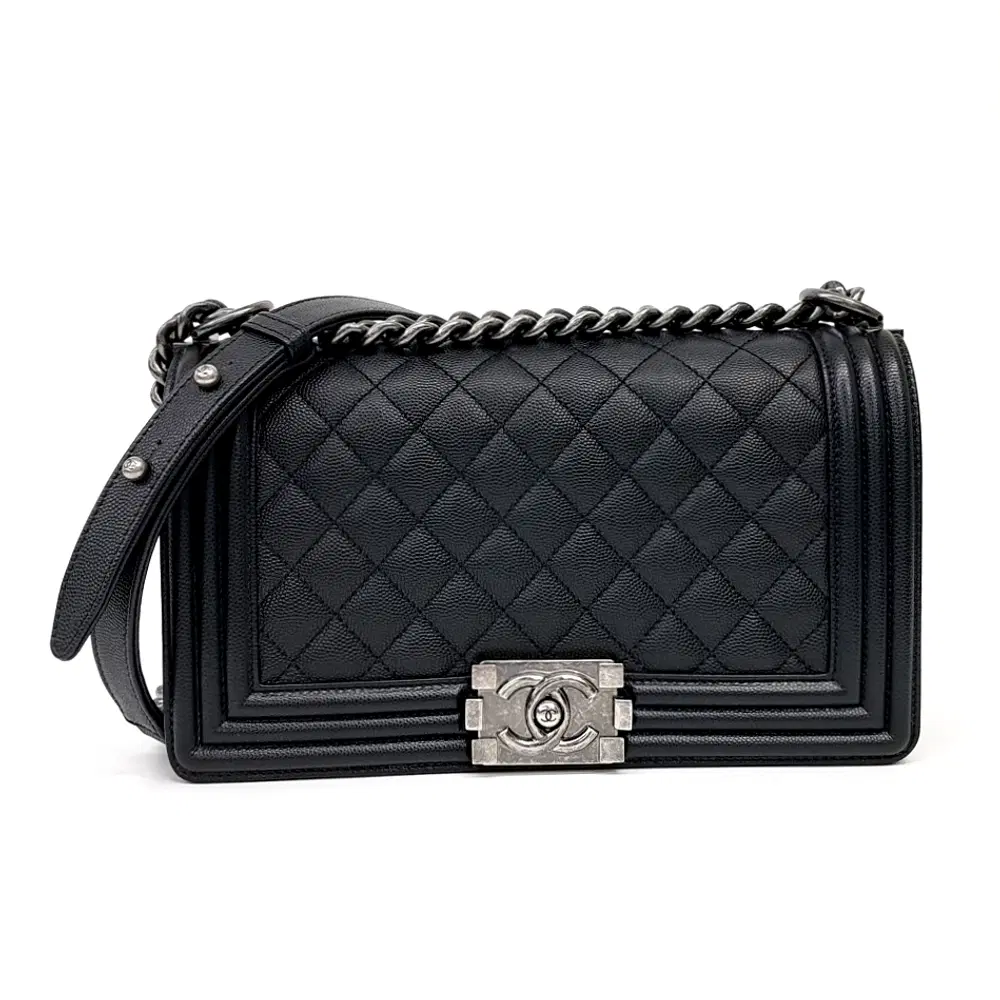 Chanel Caviar Boy Bag Medium