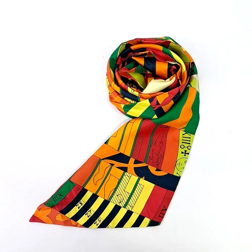 Hermes Silk Maxi Twilly