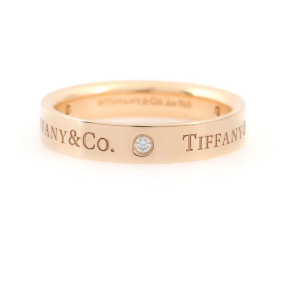 Tiffany & Co. 3P Diamond Logo Ring