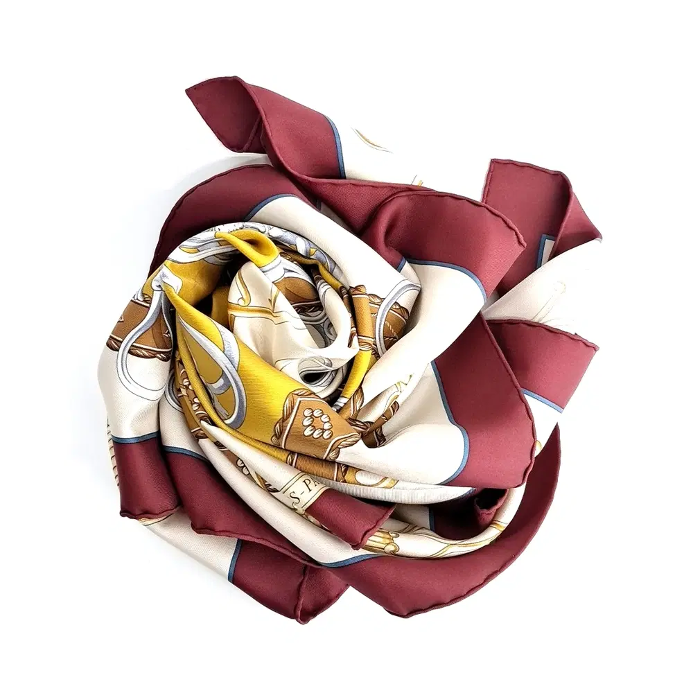 Hermes Silk Scarf