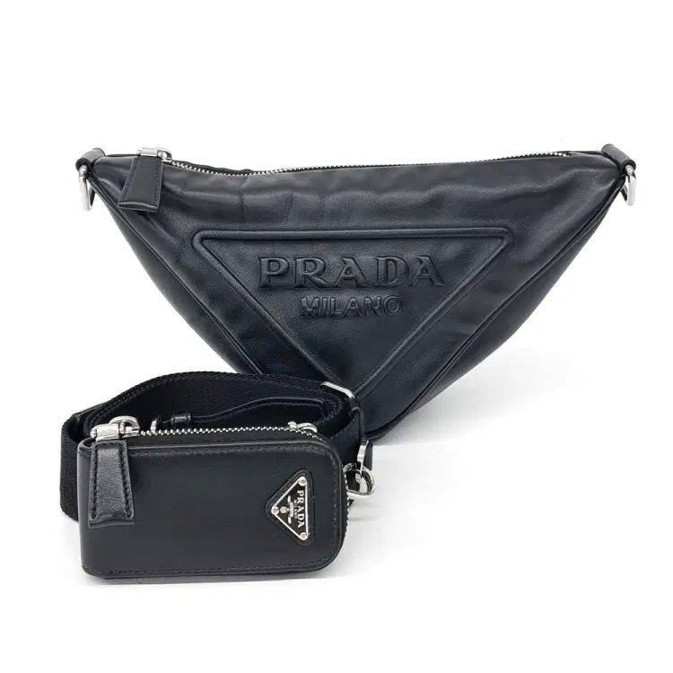 Prada Triangle Shoulder Bag-Hover-Image