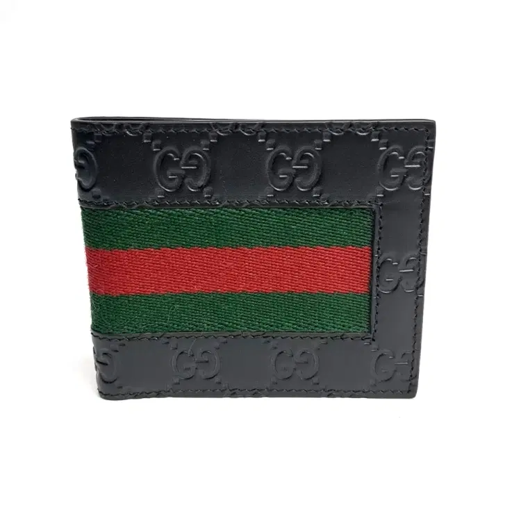 Gucci Gg Supreme Web Compact Wallet (408827)-Hover-Image
