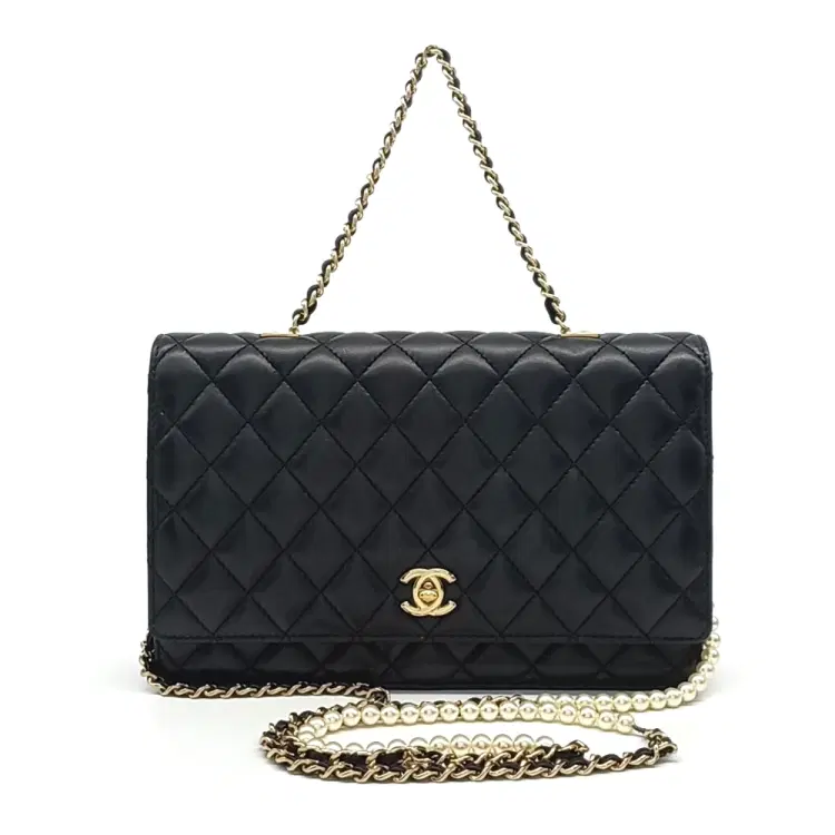 Chanel Pearl Chain Tote & Shoulder Bag-Hover-Image