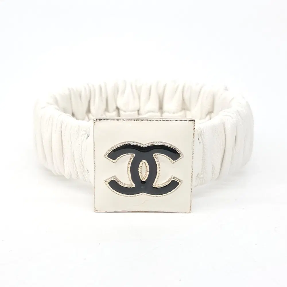 Chanel Hair Scrunchie & Bracelet