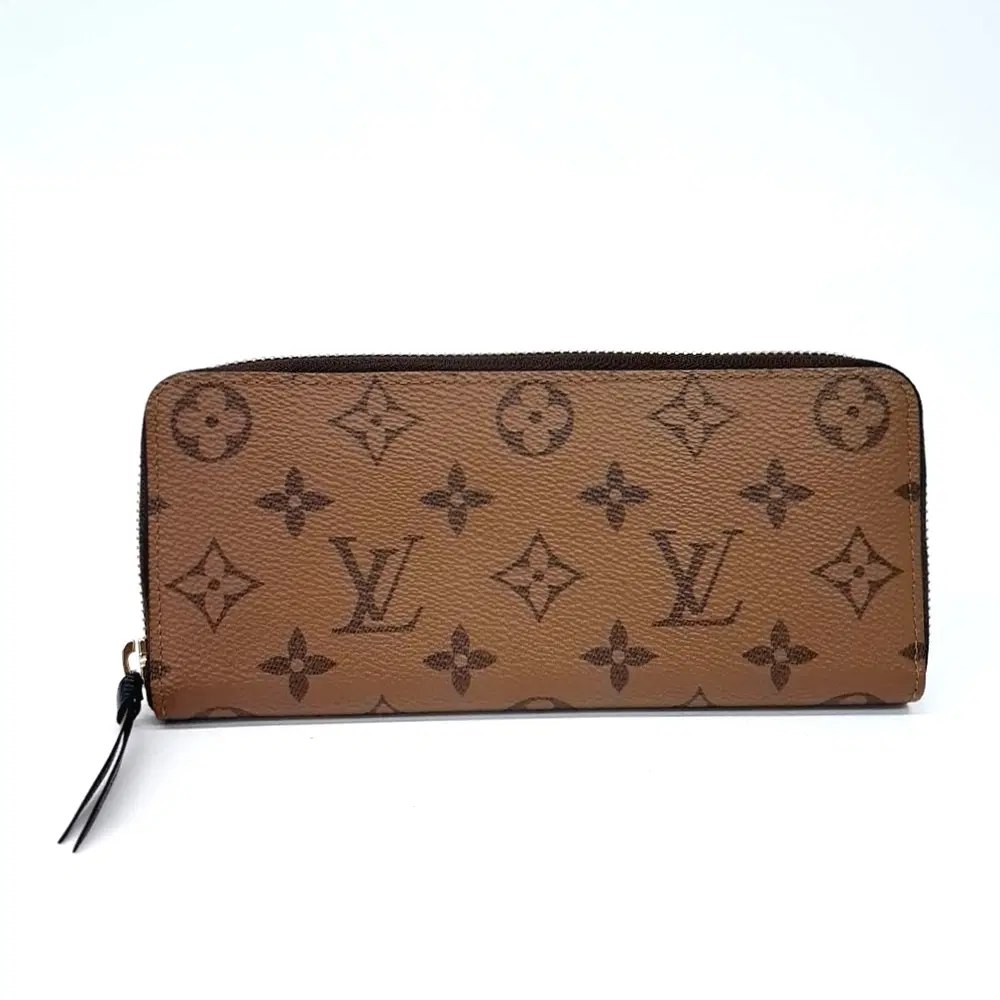 Louis Vuitton Reverse Monogram Clemence Zippy Wallet M82336