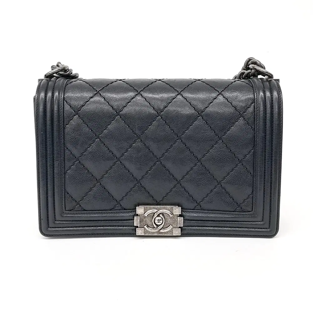 Chanel Stitch Boy Bag New Medium