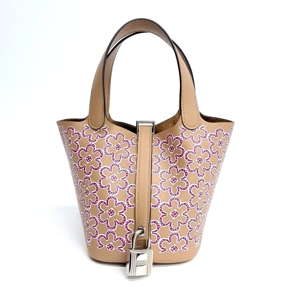 Hermes Micro Lucky Daisy Lock Picotin (U)