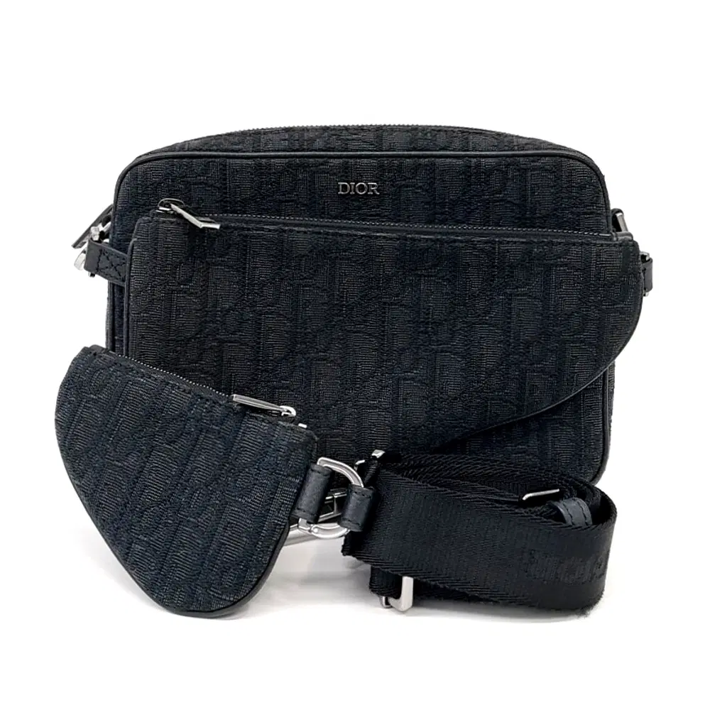 Dior Homme Oblique Triple Pouch Messenger Bag