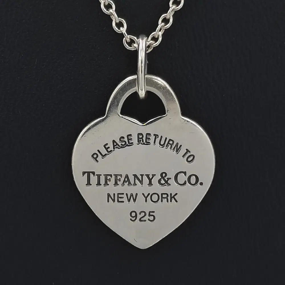 Tiffany & Co. Silver Return To Heart Necklace
