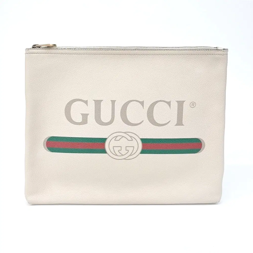 Gucci Logo Leather Medium Portfolio (500981)