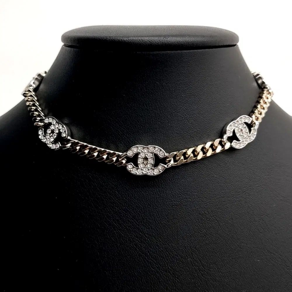 Chanel Chain Choker Necklace