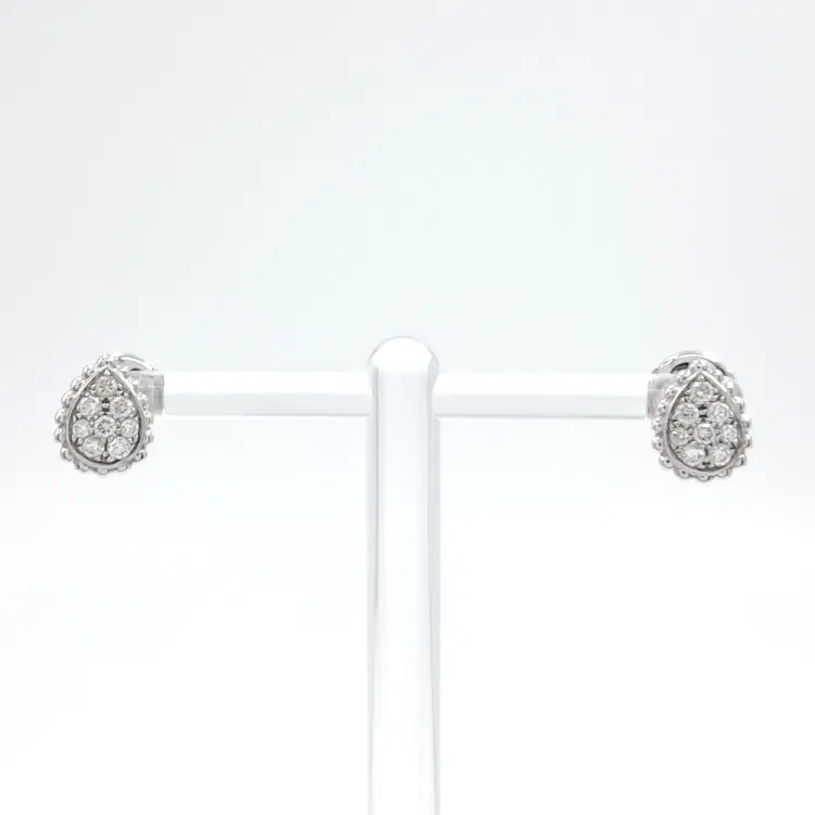 Boucheron Diamond Ceinture Boheme Earrings (X Small)-Hover-Image