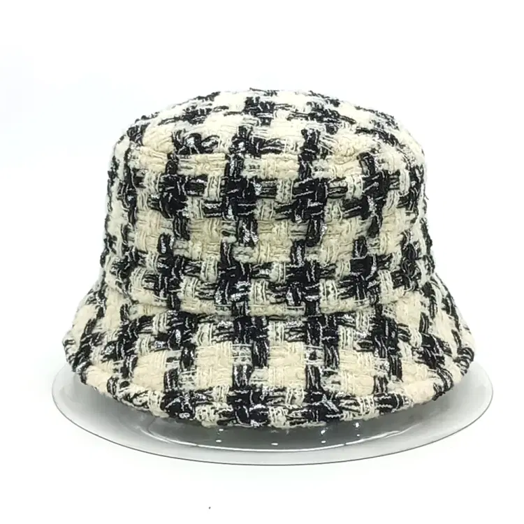 Chanel Tweed Bucket Hat-Hover-Image