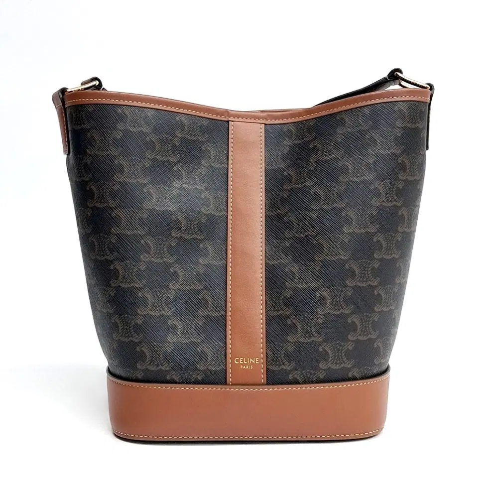 Celine Triomphe Bucket Bag Small