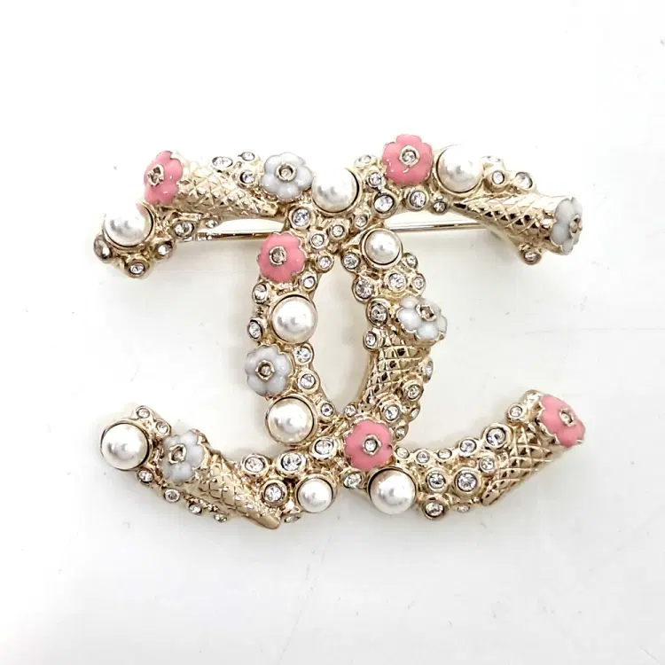 Chanel Logo Brooch-Hover-Image