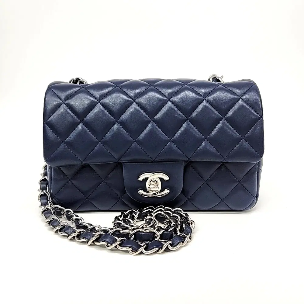 Chanel Lambskin Classic New Mini Crossbody Bag