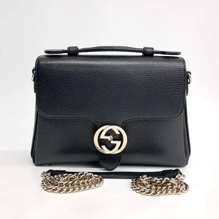 Gucci Interlocking Top Handle Tote & Shoulder Bag (510302)-Hover-Image