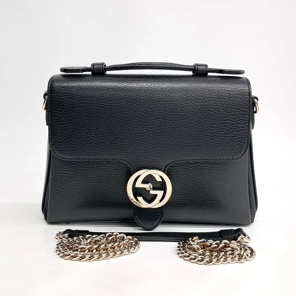 Gucci Interlocking Top Handle Tote & Shoulder Bag (510302)