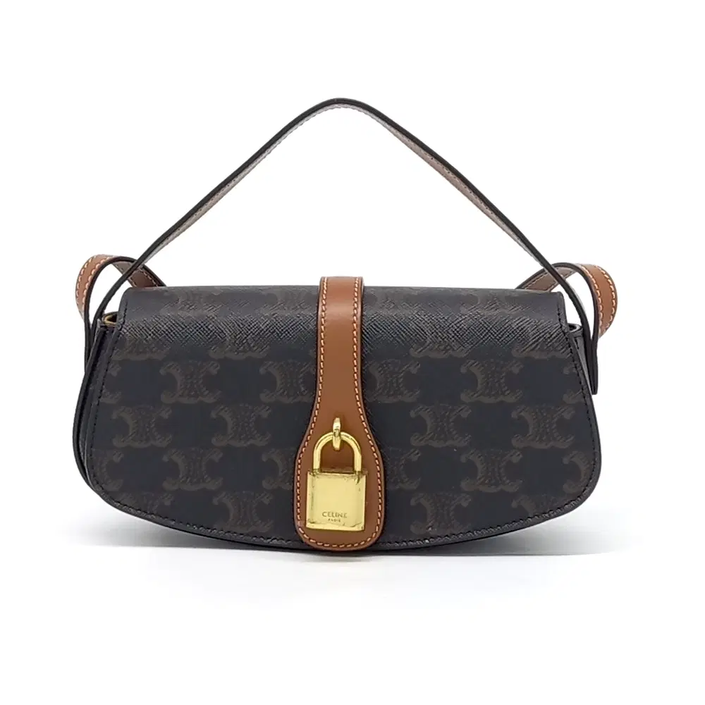 Celine Triomphe Clutch On Strap