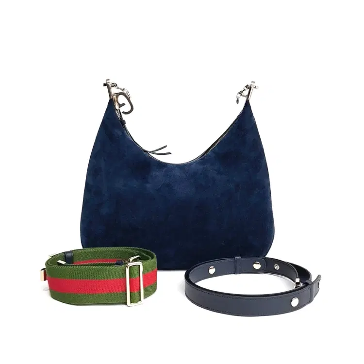 Gucci Suede Attache Medium (702823)-Hover-Image
