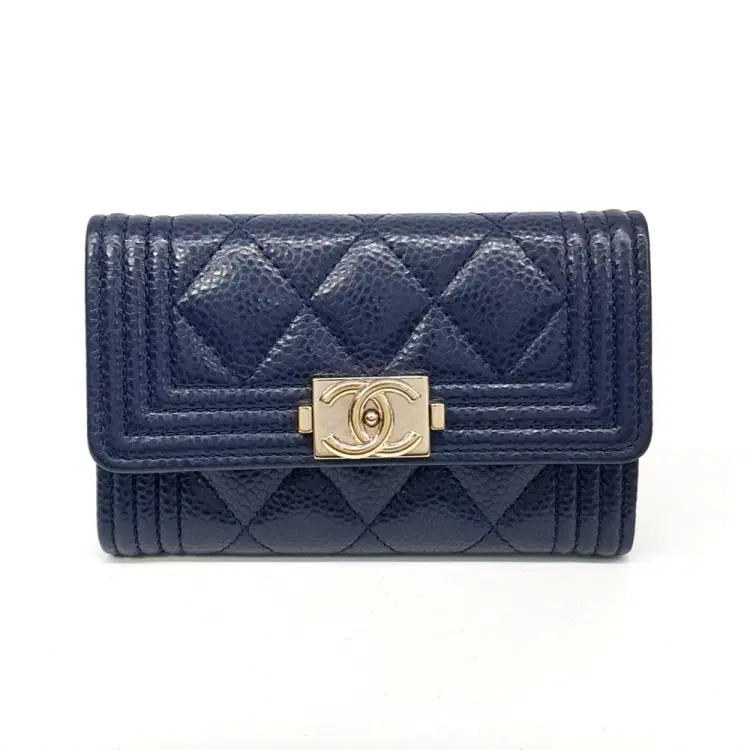 Chanel Caviar Boy Card Holder A80603-Hover-Image