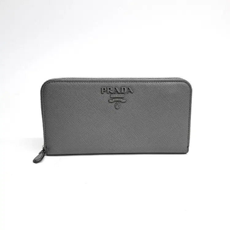 Prada Saffiano Long Wallet-Hover-Image