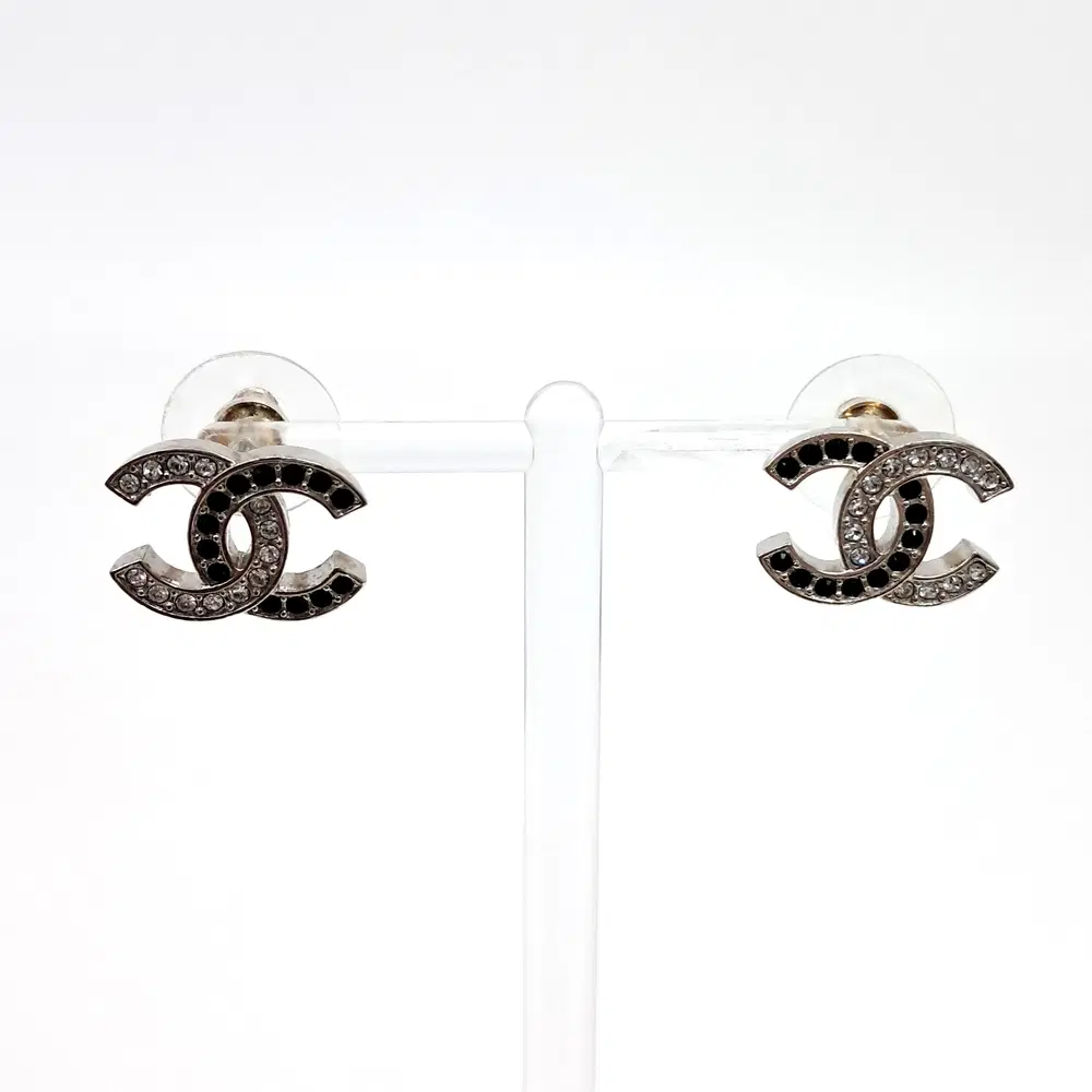 Chanel Logo Earrings