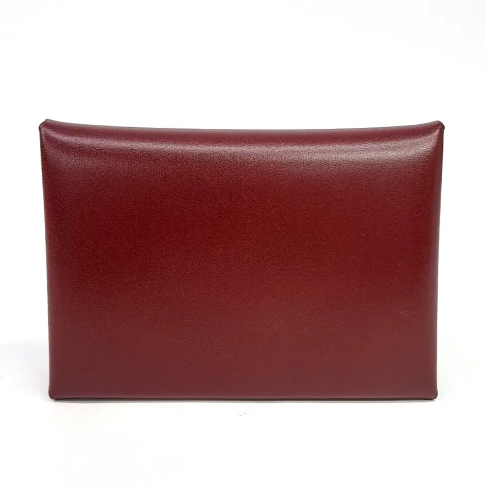 Hermès Calvi Duo Card Holder (K)