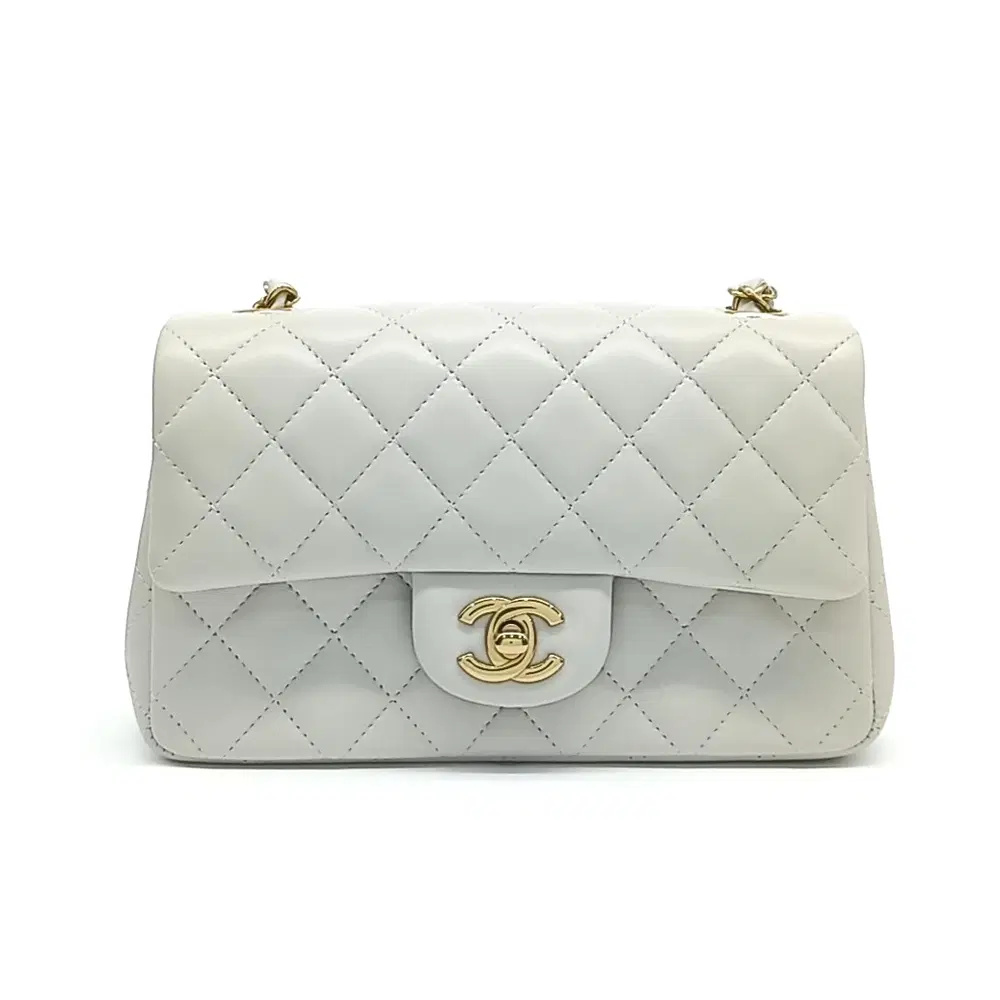 Chanel Lambskin Classic New Mini Crossbody Bag A69900
