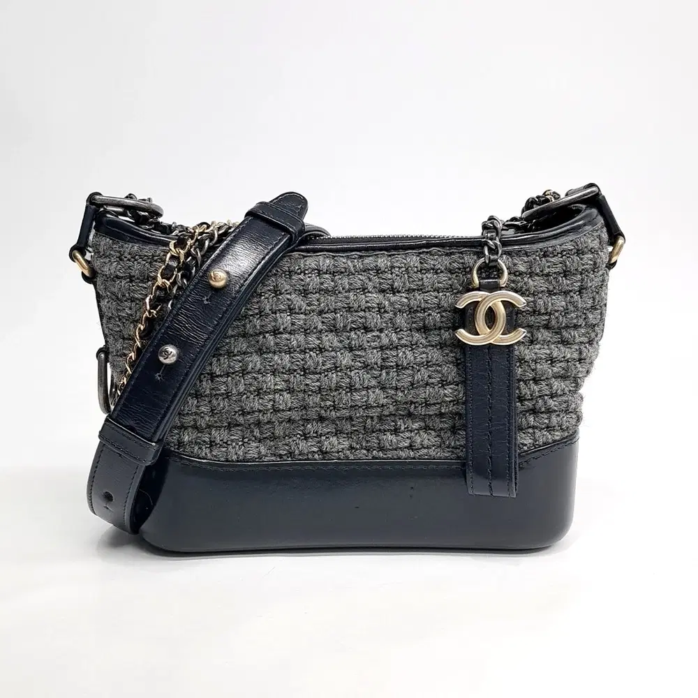 Chanel Tweed Gabrielle Hobo Bag Small