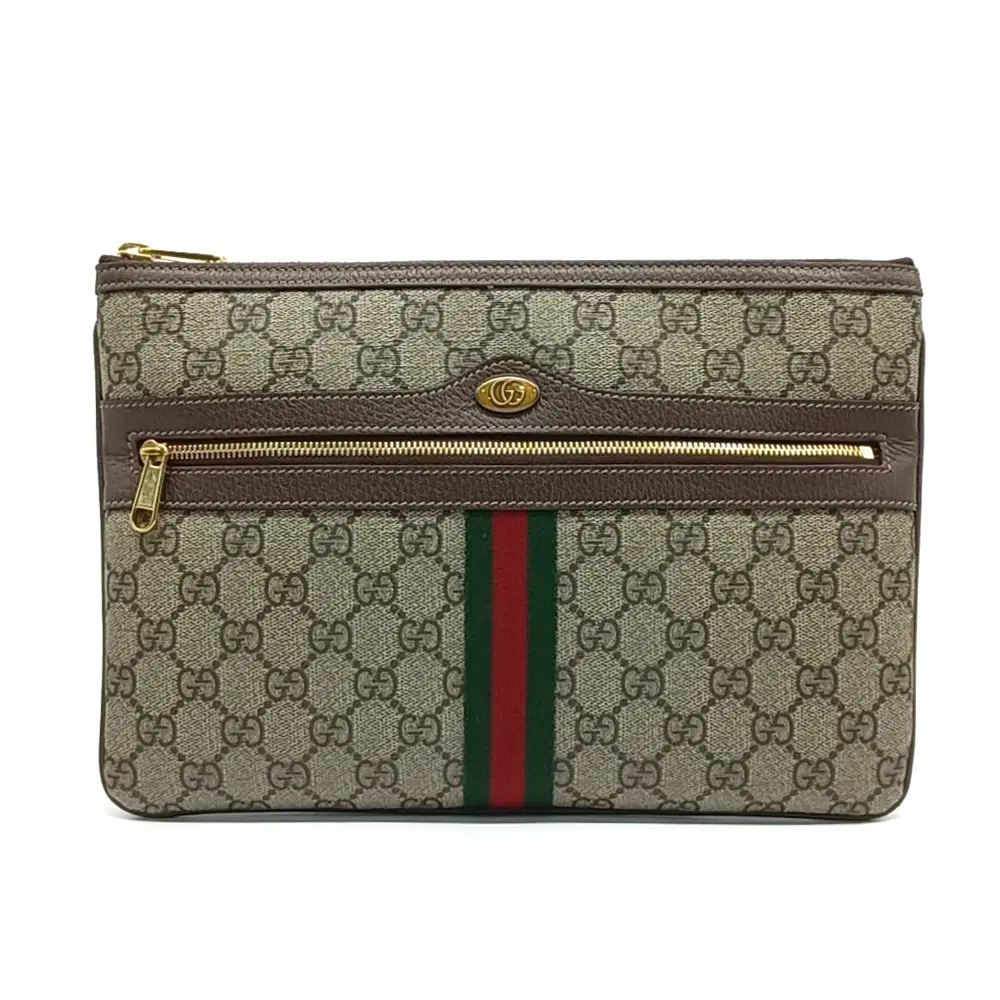 Gucci Ophidia Gg Supreme Clutch (517551)