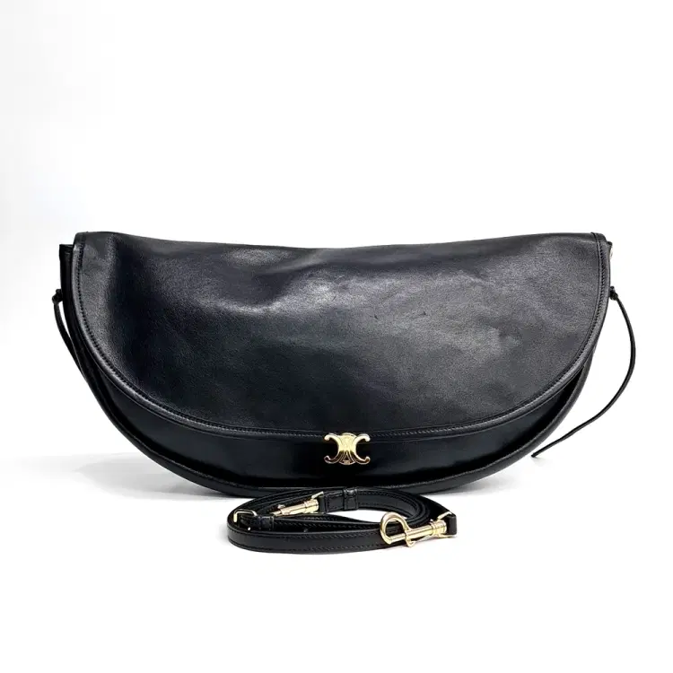 Celine Half Moon Soft Triomphe Bag-Hover-Image