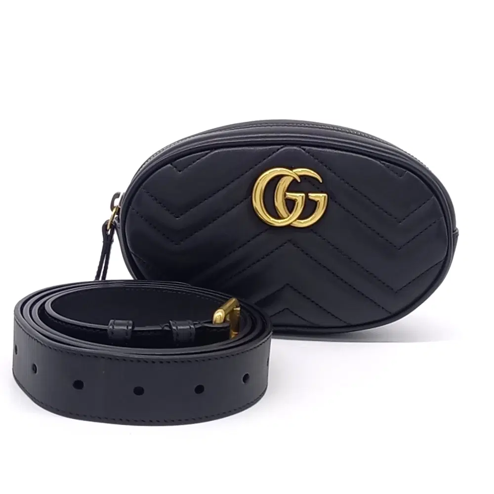 Gucci Gg Marmont Matelassé Belt Bag (476434)