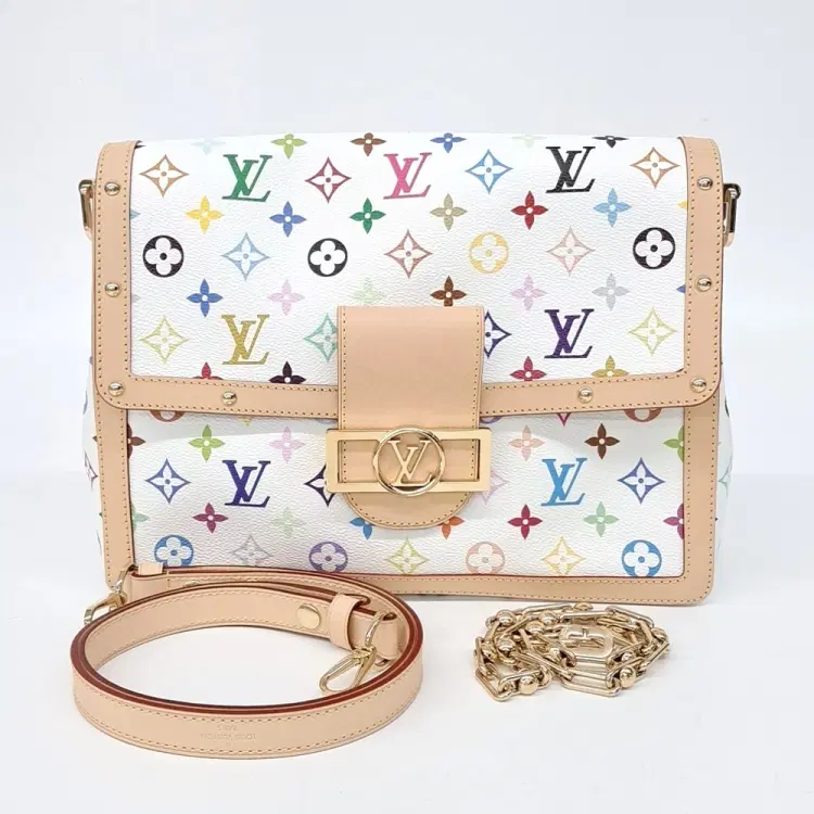 Louis Vuitton X Murakami Soft Dauphine Gm Shoulder Bag-Hover-Image