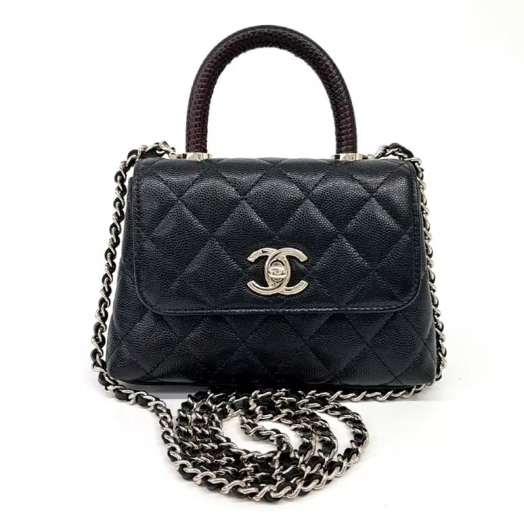 Chanel Caviar Coco Handle 16 Ap4244-Hover-Image