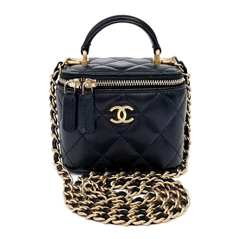 Chanel Top Handle Vanity Crossbody Bag