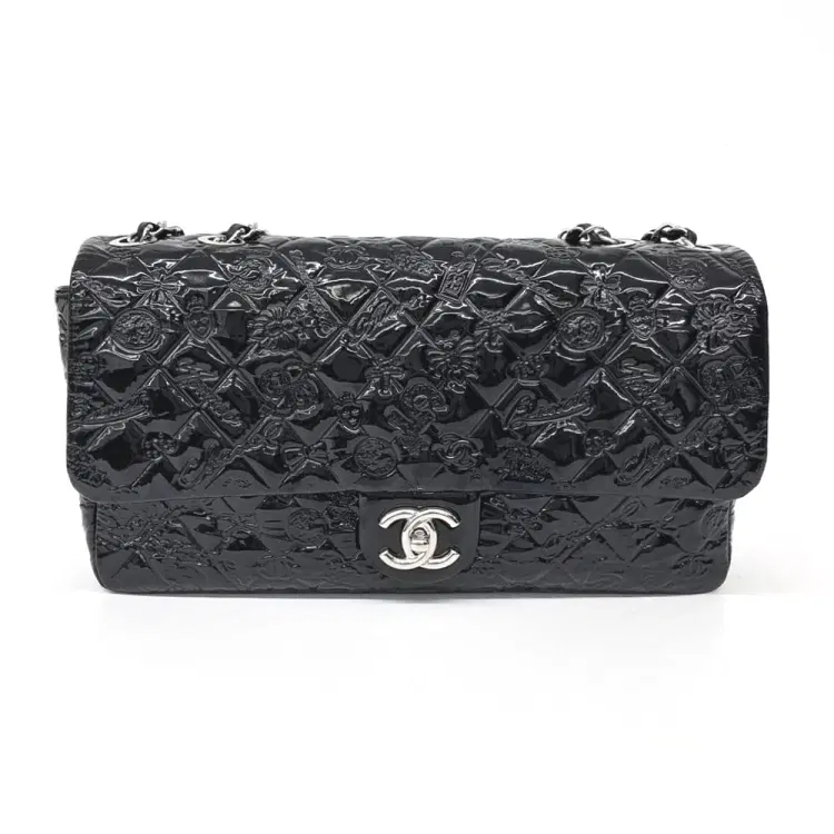 Chanel Patent Icon Shoulder Bag-Hover-Image