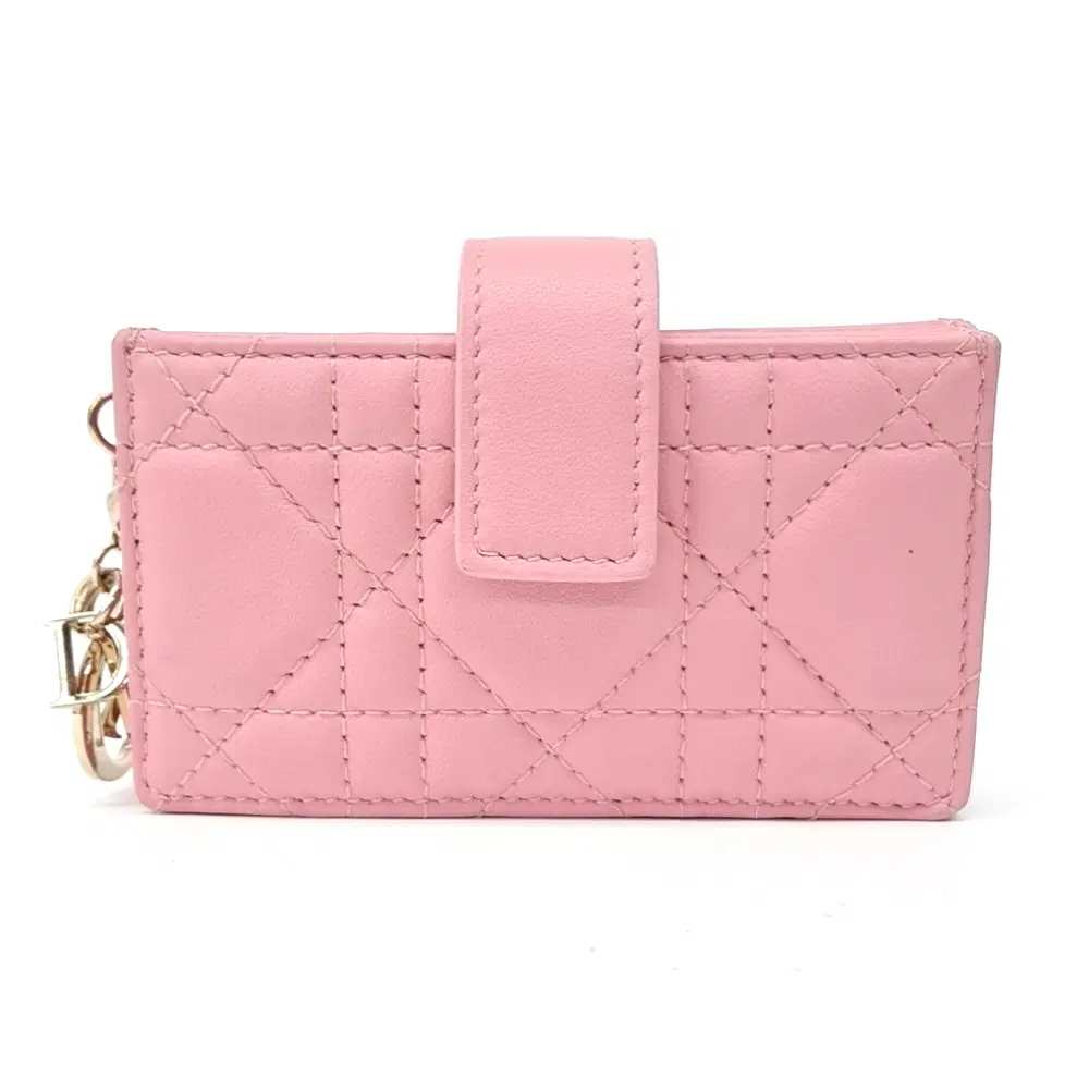 Christian Dior Cannage Accordion Card Holder
