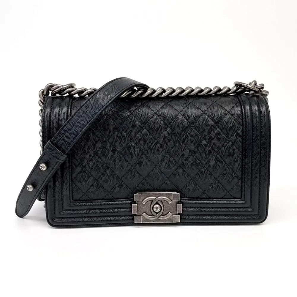 Chanel Caviar Boy Bag Medium
