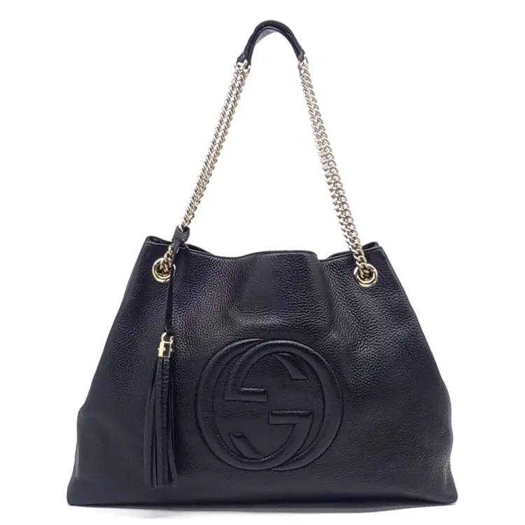 Gucci Soho Tassel Shoulder Bag Large (310306)-Hover-Image