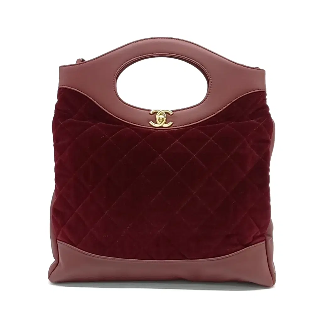 Chanel 31 Velvet Shopping Bag