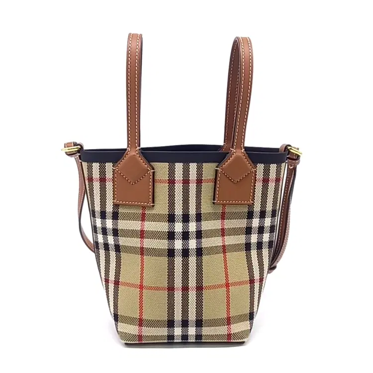 Burberry Bucket Tote And Crossbody Bag-Hover-Image