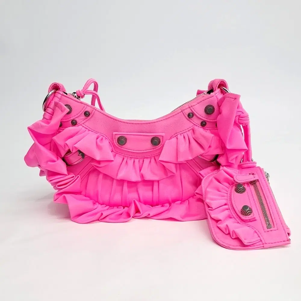 Balenciaga Ruffle Le Cagol Bag Xs (671309)