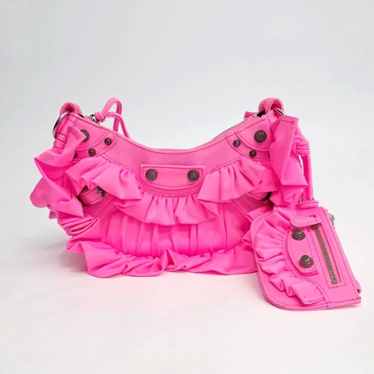 Balenciaga Ruffle Le Cagol Bag Xs (671309)-Hover-Image