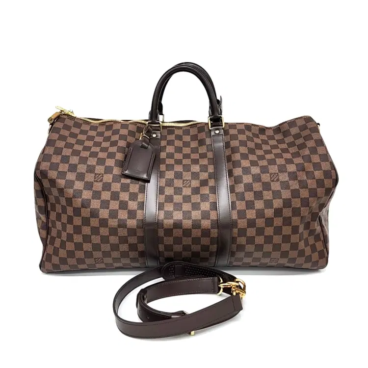 Louis Vuitton Damier Bandoulière Keepall 55-Hover-Image