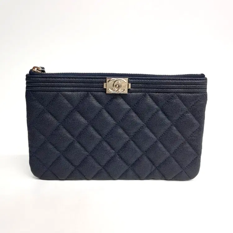 Chanel Caviar Boy Pouch-Hover-Image