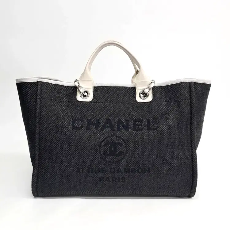 Chanel Deauville Tote And Shoulder Bag-Hover-Image