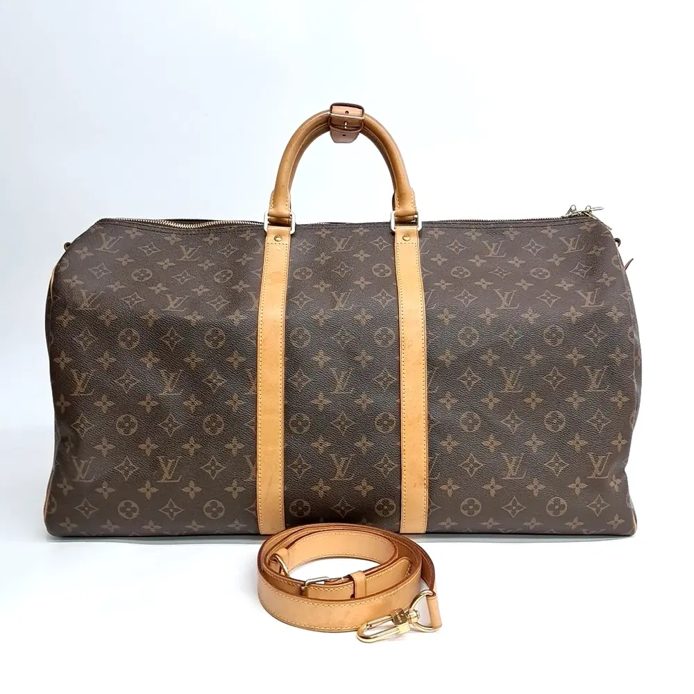 Louis Vuitton Monogram Bandoulière Keepall 55